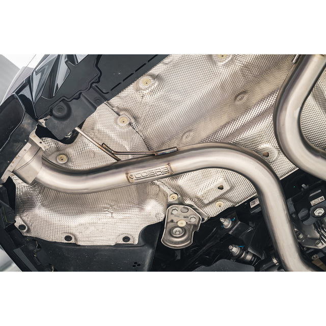 Cobra Sport BMW M240i (G42) (21&gt;) Venom Race Essieu arrière arrière (suppression du boîtier arrière) Échappement hautes performances 