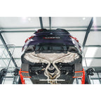 Cobra Sport BMW M240i (G42) (21&gt;) Venom Race Essieu arrière arrière (suppression du boîtier arrière) Échappement hautes performances 