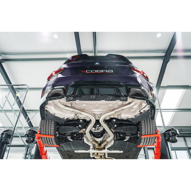 Cobra Sport BMW M240i (G42) (21&gt;) Eje trasero Venom Race (eliminación de caja trasera) Escape de alto rendimiento