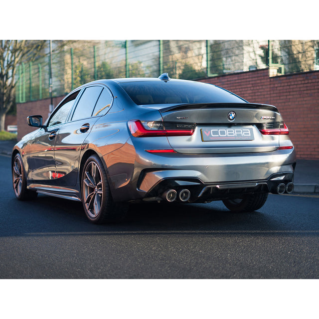 Cobra Sport BMW M340i & M440i (G20/G21) (19>) Valved Quad Exit GPF/PPF Back Performance Exhaust