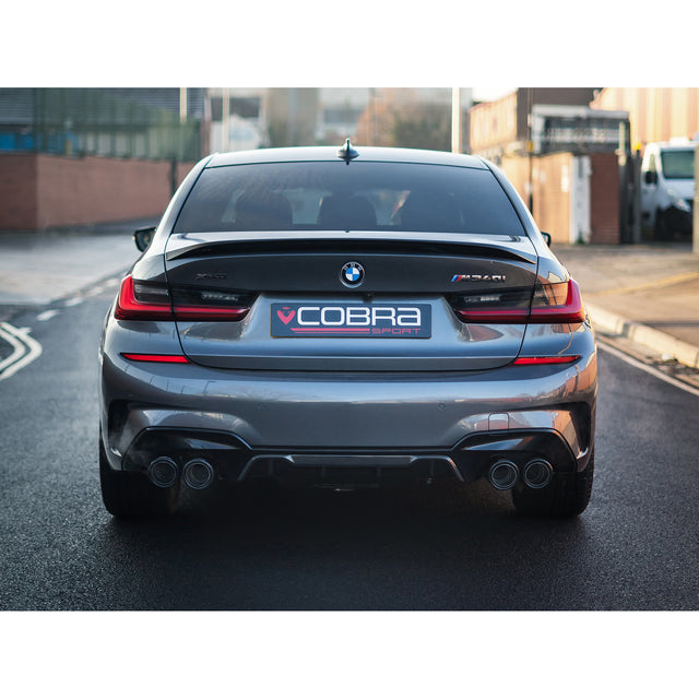 Cobra Sport BMW M340i & M440i (G20/G21) (19>) Valved Quad Exit GPF/PPF Back Performance Exhaust