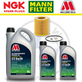 BMW 335i 435i N55 F30 F32 Home Service Pack - Millers Oil Premium