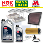 BMW 128ti M135i M235i B48 F40 F44 Home Service Pack - Millers Oil Premium