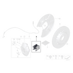 Genuine BMW Rear Brake Pads - BMW M2 Inc. Competition F87