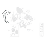 Genuine BMW Rear Brake Pad Wear Sensor - BMW M5 F10 M6 F12/F13