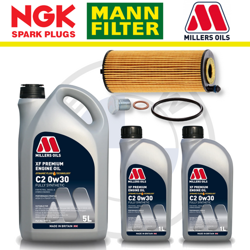 BMW X3M X4M S58 F97 F98 Home Service Pack - Millers Oil Premium