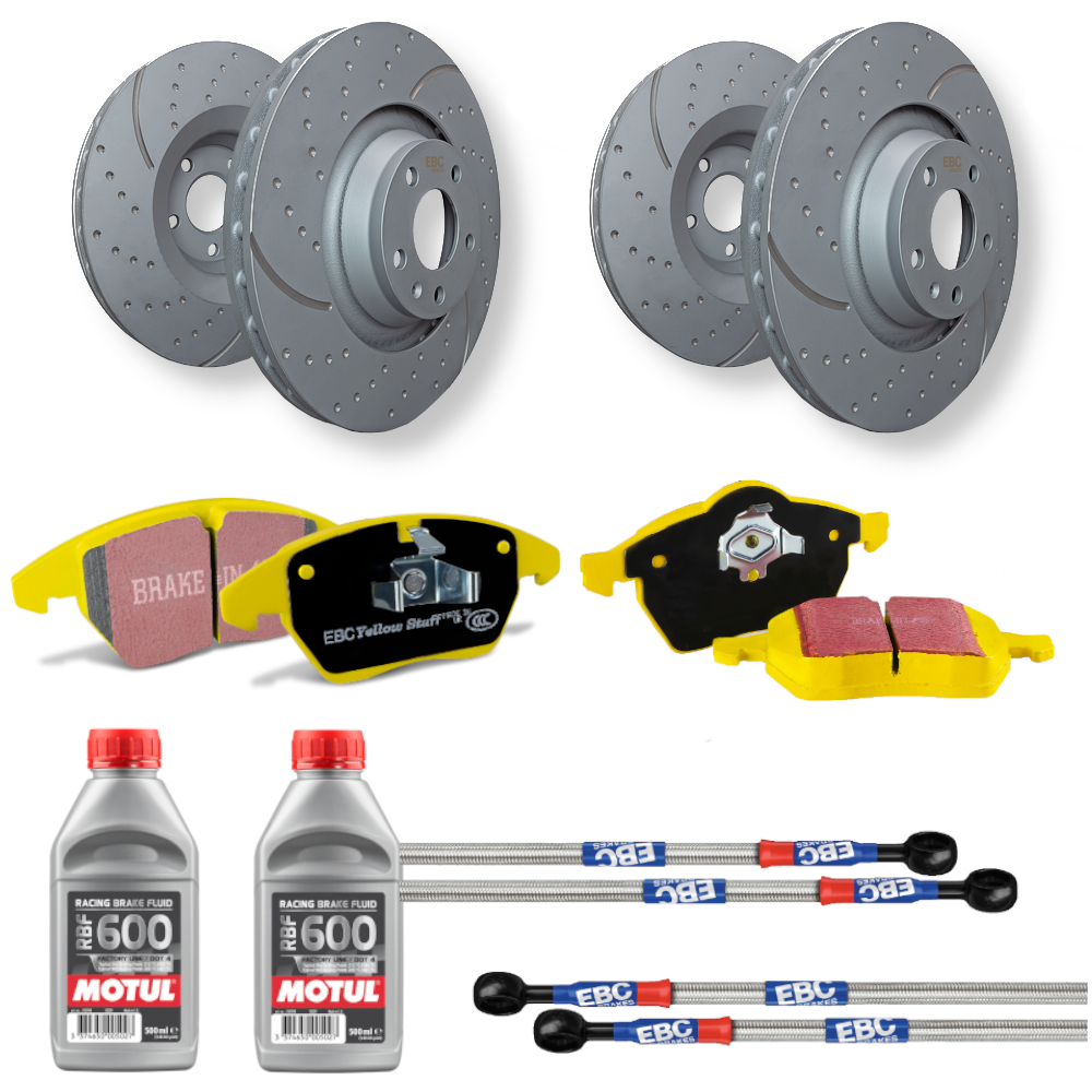 Full Car Brake Upgrade Kit - Fiesta ST Mk8 ST200 1.5 EcoBoost