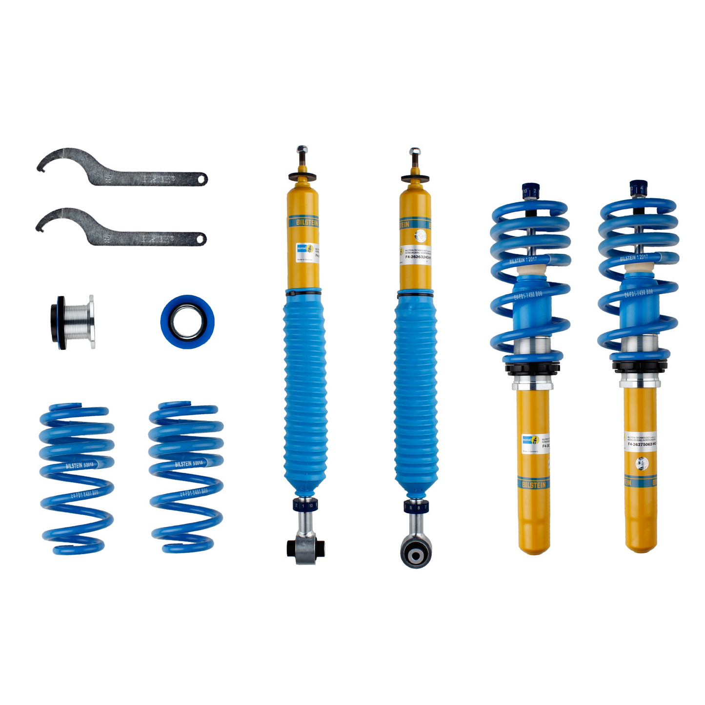 Bilstein B16 Track Performance Coilover Kit - Audi S4 B9 S5 F5