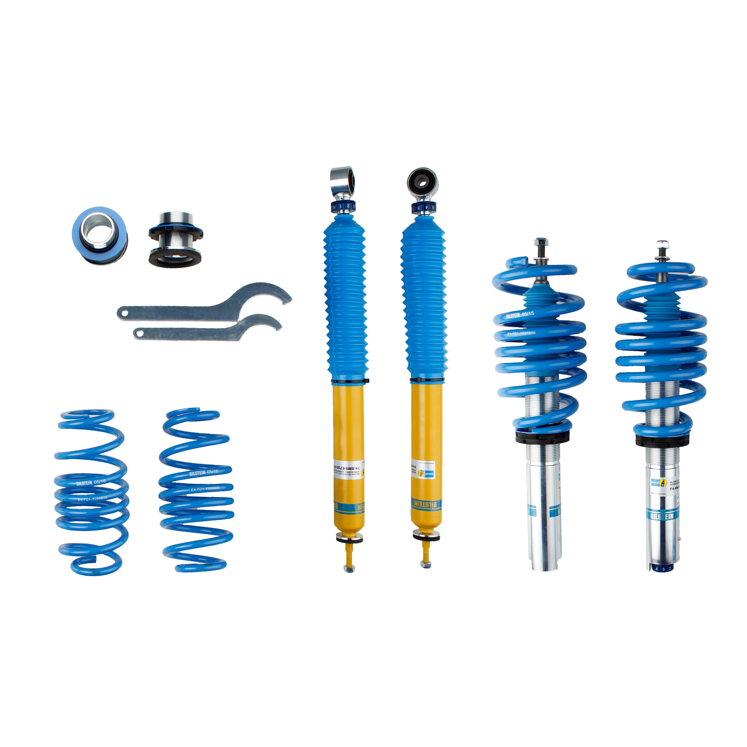Bilstein B16 Track Performance Coilover Kit - Audi S4 B8 S5 8T