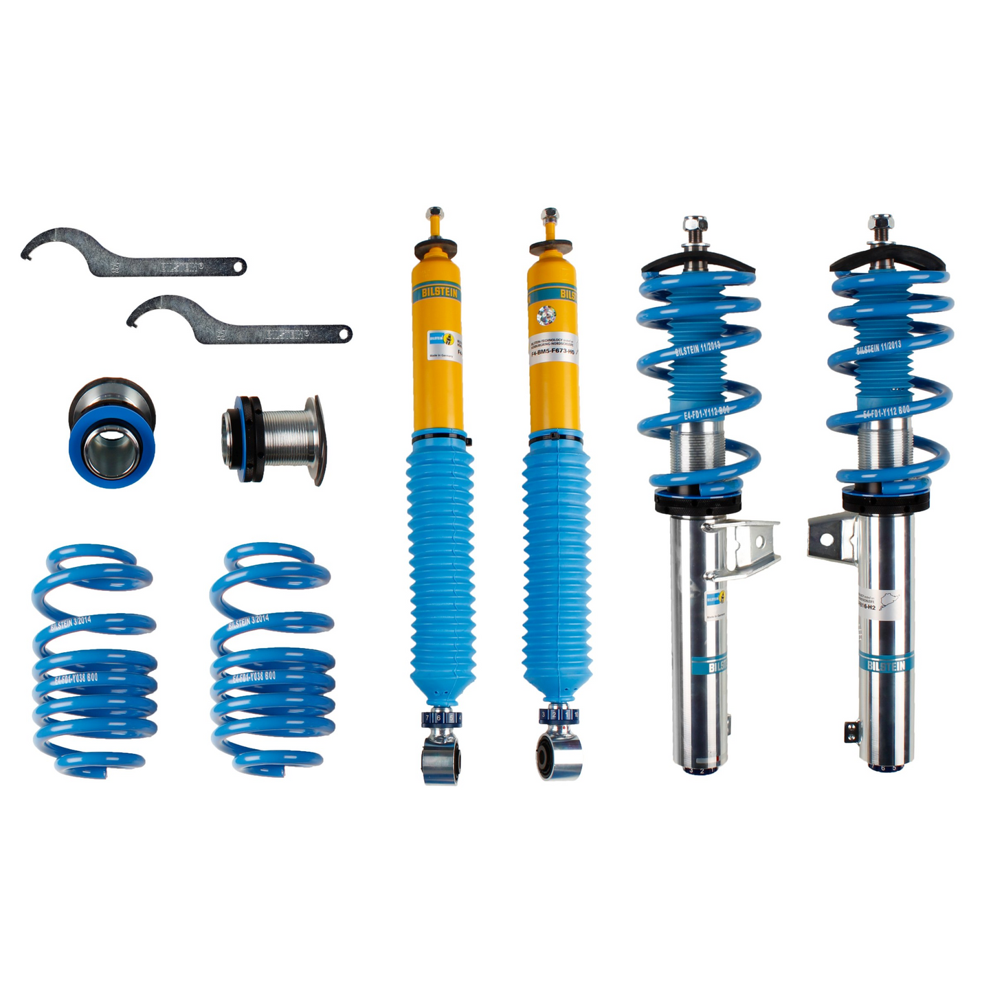 Bilstein B16 Track Performance Coilover Kit - VW Scirocco R