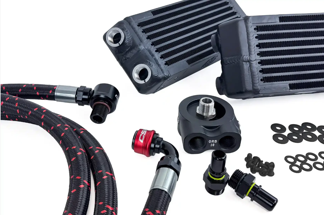 CSF Dual Engine Oil Cooler Kit For FL5 Honda Civic Type R