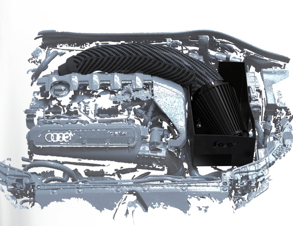 Kit d'induction en fibre de carbone Forge Motorsport pour Audi RS3 8Y/8V