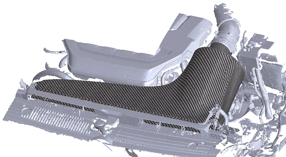 Forge Motorsport Carbon Fibre Induction Kit for Volkswagen, Audi, Seat, Skoda, Cupra 2.0 TSI EA888