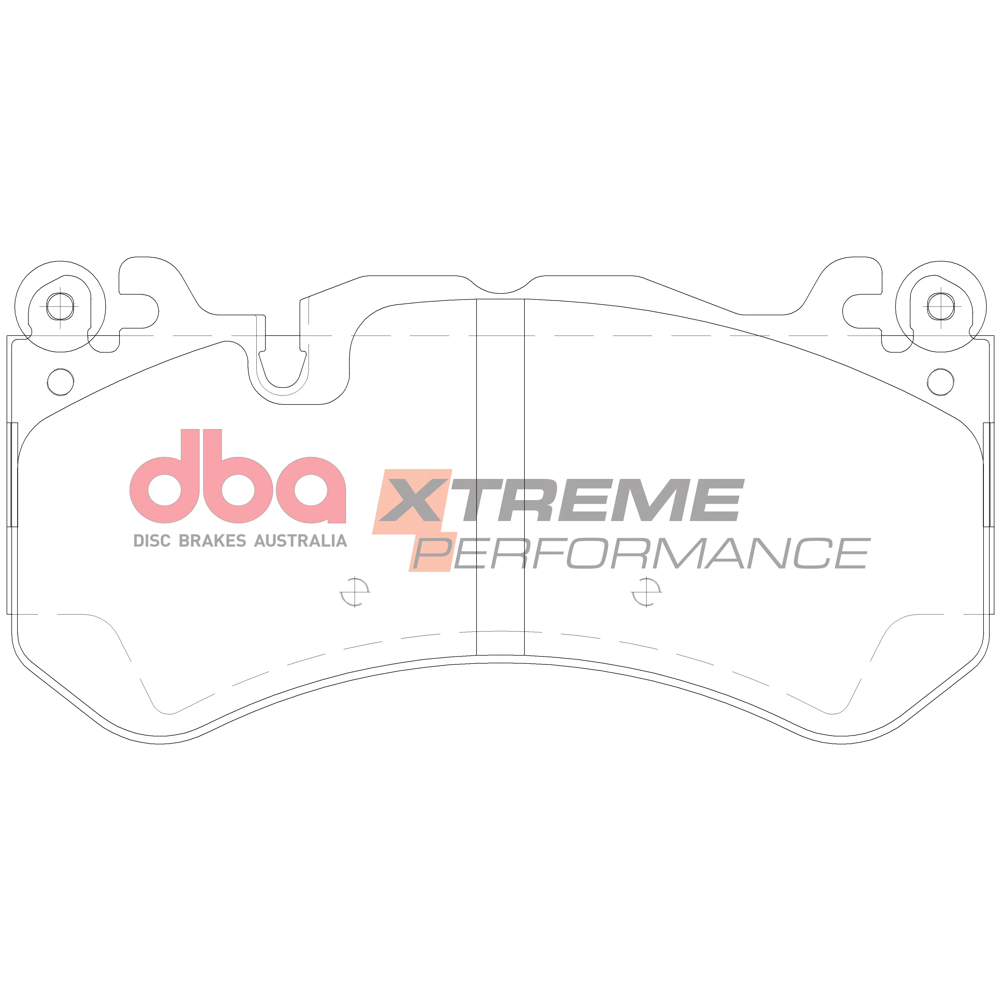 DBA Xtreme Performance Front Brake Pads - Mercedes E63 AMG W212