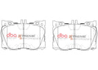 DBA Xtreme Performance Front Brake Pads - Mercedes C43 AMG W205