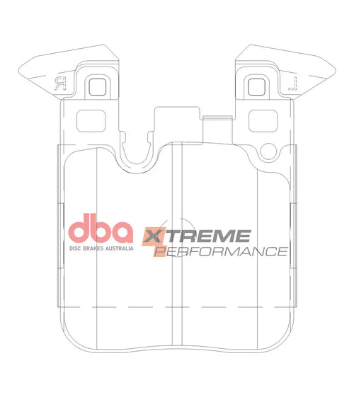 Plaquettes de frein arrière DBA Xtreme Performance – BMW M135i et M235i F20/F22