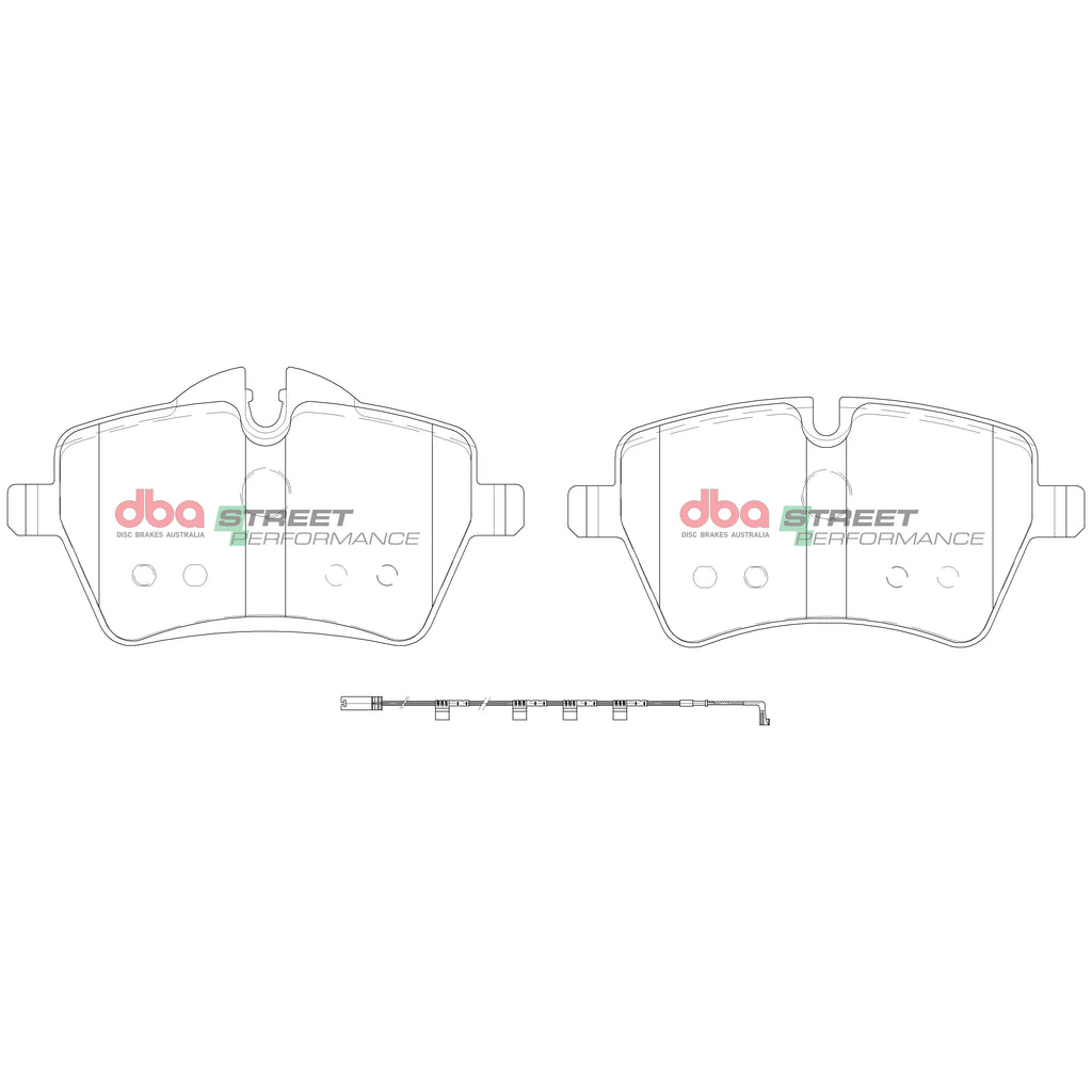 DBA Street Performance Front Brake Pads - MINI Cooper S R56