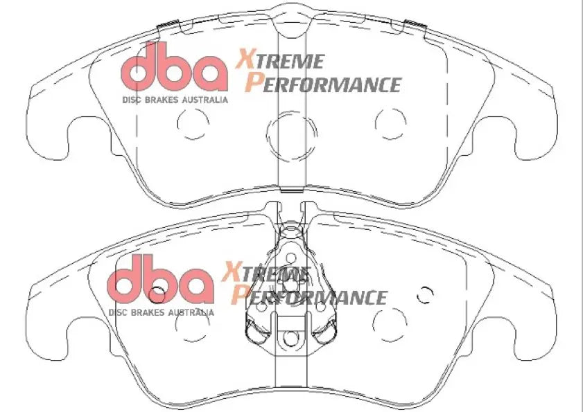 DBA Xtreme Performance Front Brake Pads - Audi S4/S5 B8