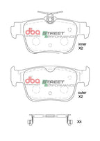 DBA Street Performance Rear Brake Pads - Audi RS3 8Y
