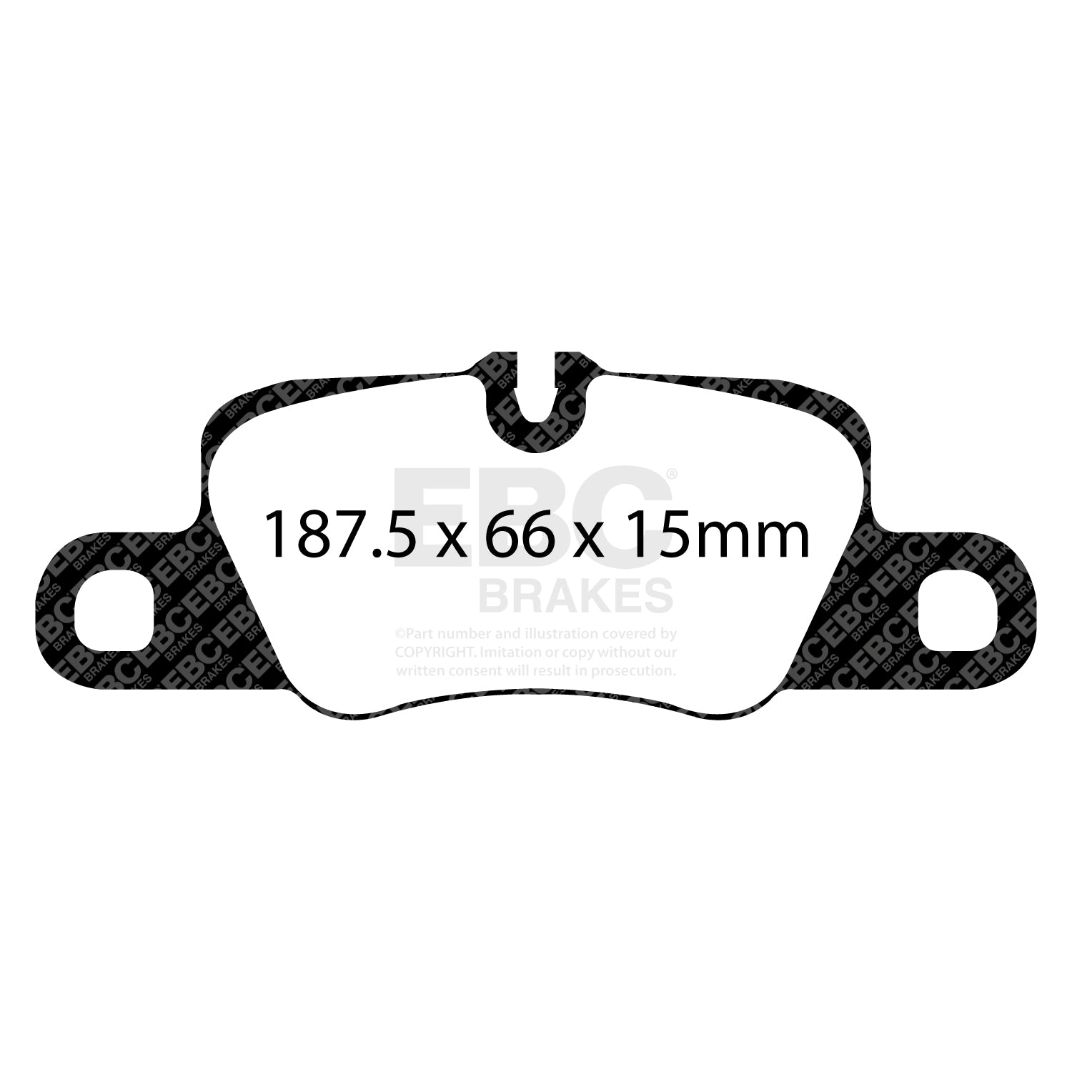 EBC Yellowstuff Porsche 911 S/GTS 991 Rear Performance Brake Pads