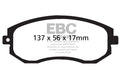 Plaquettes de frein avant hautes performances EBC Bluestuff pour Toyota GT86 