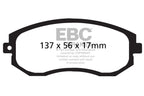 EBC Yellowstuff Toyota GT86 Front Performance Brake Pads