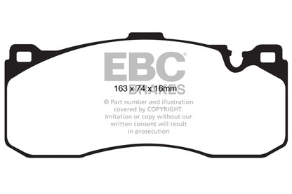 EBC Bluestuff MINI Cooper S R56 Front Performance Brake Pads