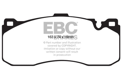 EBC Yellowstuff MINI Cooper S R56 Front Performance Brake Pads