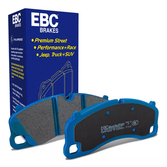 EBC Bluestuff Porsche Boxster Spyder/Cayman GT4 981 Front Performance Brake Pads DP52206NDX