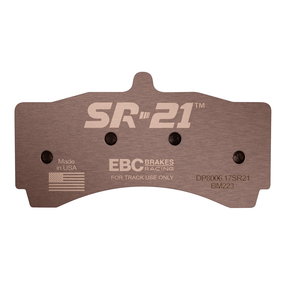 EBC Racing SR21 Apollo-6 355/380mm Big Brake Kit Replacement Track Brake Pads DP8006.17SR21