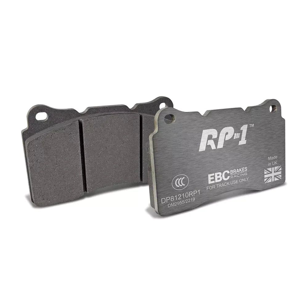 Plaquettes de frein avant hautes performances EBC Racing RP-1 pour Honda Civic Type R FK2 DP81210RP1 