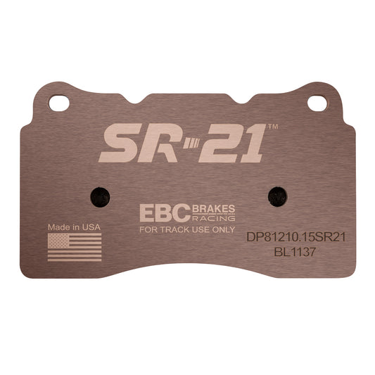 EBC Racing SR21 Honda Civic Type R FL5 Front Sintered Race Brake Pads DP81210.15SR21