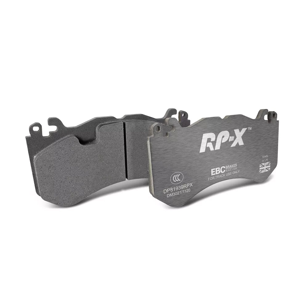 Pastillas de freno delanteras de alto rendimiento EBC Racing RP-X para Mercedes C63 W205 DP81939RPX 