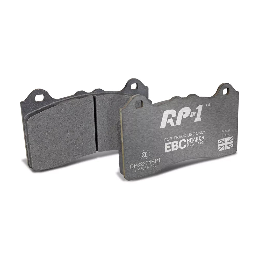 Pastillas de freno delanteras de alto rendimiento EBC Racing RP-1 para Ford Focus RS Mk3 DP82274RP1 