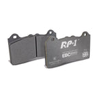 Pastillas de freno delanteras de alto rendimiento EBC Racing RP-1 para Ford Focus RS Mk3 DP82274RP1 
