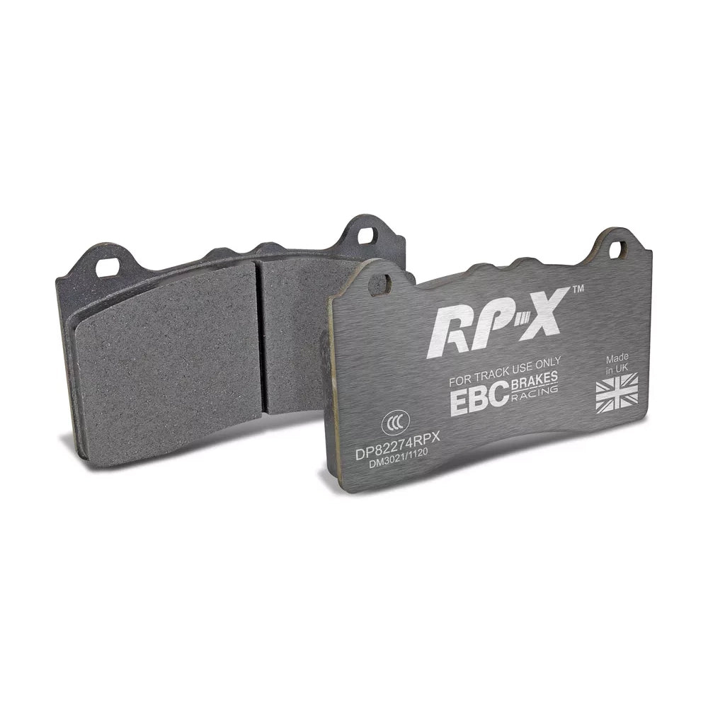 Plaquettes de frein avant hautes performances EBC Racing RP-X pour Ford Focus RS Mk3 DP82274RPX 