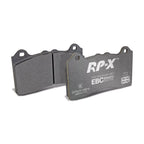 Plaquettes de frein avant hautes performances EBC Racing RP-X pour Ford Focus RS Mk3 DP82274RPX 