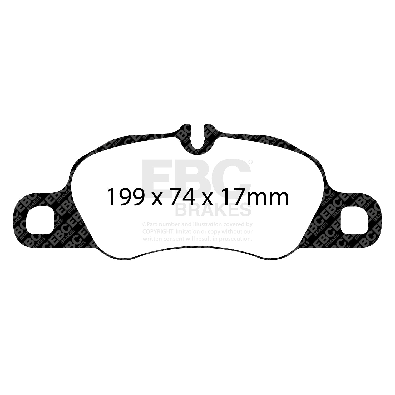 EBC Bluestuff Porsche Boxster/Cayman S/GTS 2.5 718 Front Performance Brake Pads DP52057NDX