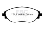 EBC Racing RP-X VW Golf GTI Mk7 Front Performance Brake Pads DP82127RPX