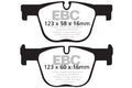 Plaquettes de frein arrière hautes performances EBC Bluestuff pour BMW 335i et 435i F30/F32