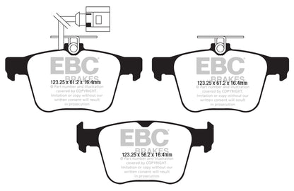 EBC Bluestuff Audi RS3 8Y Rear Performance Brake Pads DP52295NDX