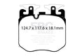 EBC Yellowstuff BMW M340i and M440i G20/G22 Front Performance Brake Pads