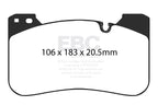 EBC Racing RP-X BMW M8 F92 Front Performance Brake Pads DP82331RPX