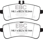 EBC Yellowstuff Mercedes AMG GT Rear Performance Brake Pads DP42350R