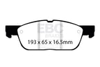 EBC Bluestuff Ford Focus ST Mk4 Front Performance Brake Pads DP52383NDX