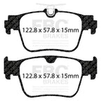 EBC Yellowstuff Audi RS3 8Y Rear Performance Brake Pads DP42438R
