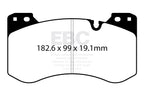 EBC Yellowstuff BMW M2 G87 Front Performance Brake Pads DP42454R