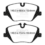 EBC Ultimax MINI Cooper S F66 Front OE Replacement Brake Pads