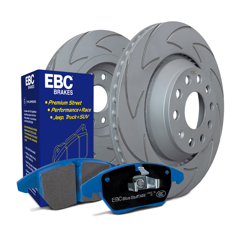 EBC Ford Focus ST Mk2 Front Brake Disc & Pad Combo Deal