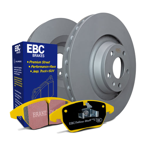 Oferta de combinación de disco y pastilla de freno trasero EBC para VW T-Roc R 
